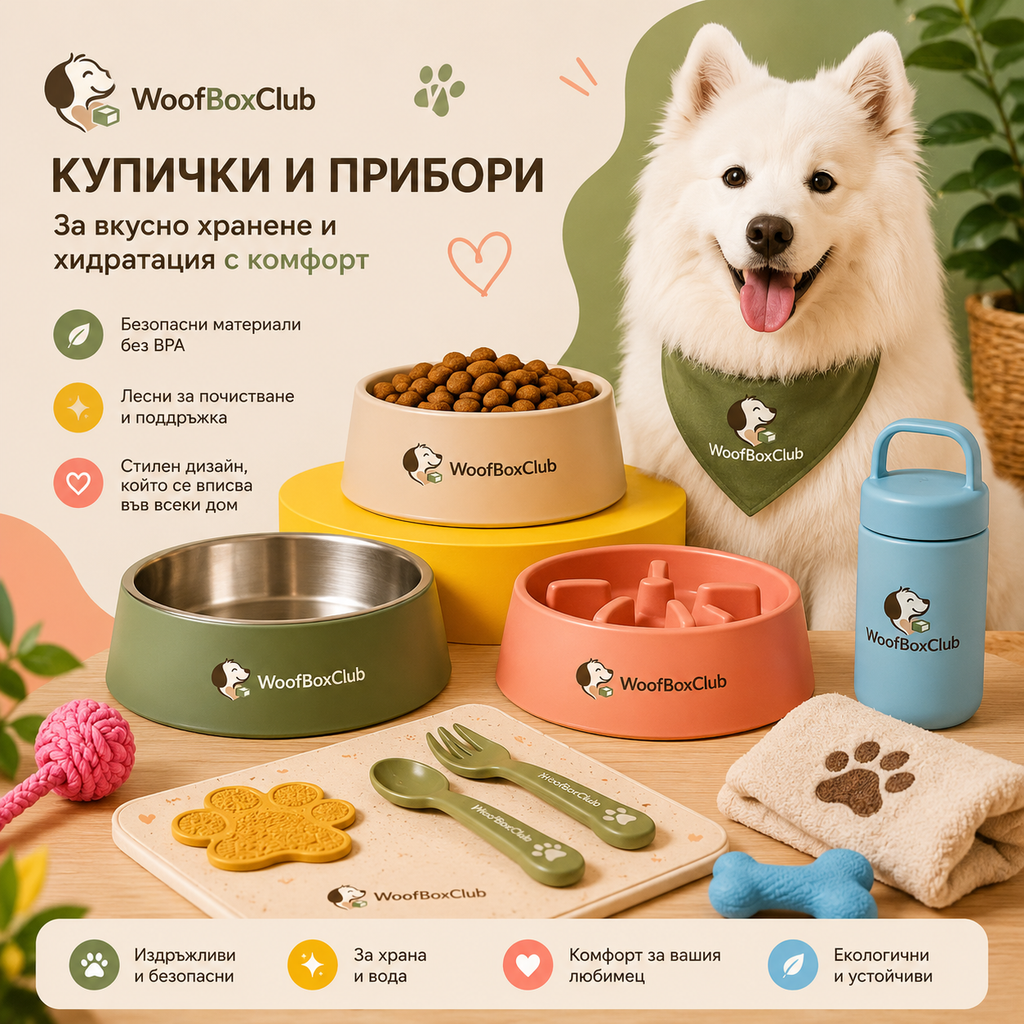 🐾 WoofBoxClub – кутия за щастливи кучета