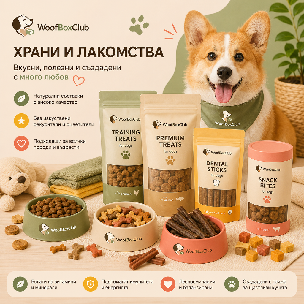 🐾 WoofBoxClub – кутия за щастливи кучета