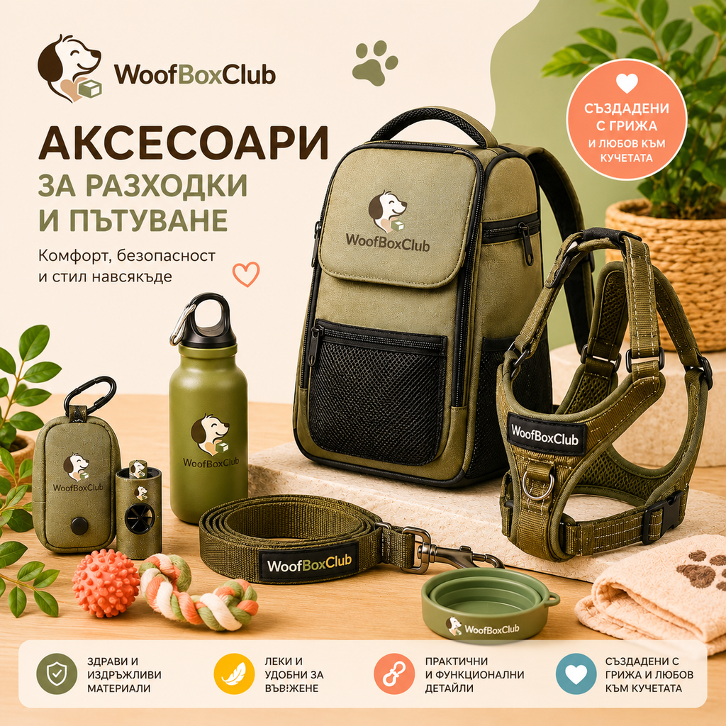 🐾 WoofBoxClub – кутия за щастливи кучета