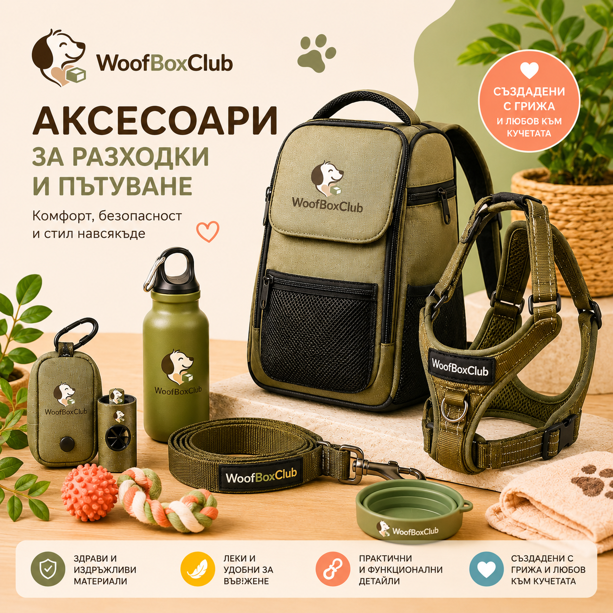 🐾 WoofBoxClub – кутия за щастливи кучета